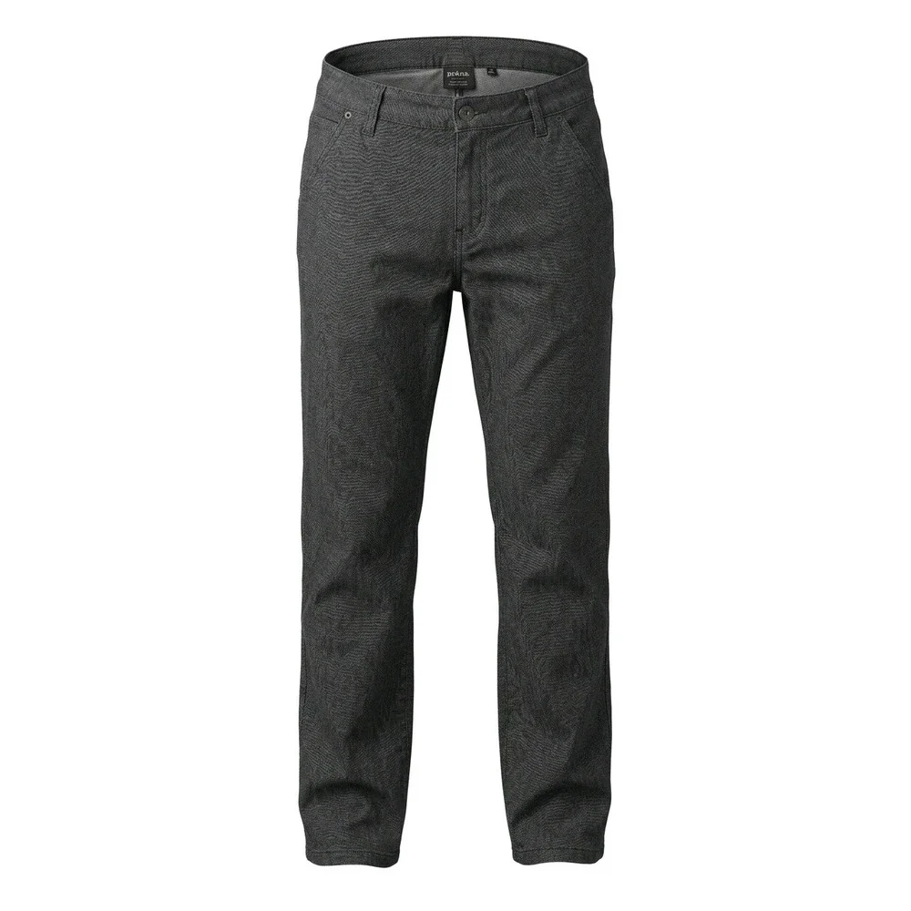 Prana Women Charcoal Gray Organic Cotton Stretch Straight Leg Pants Size 8‎ RG
